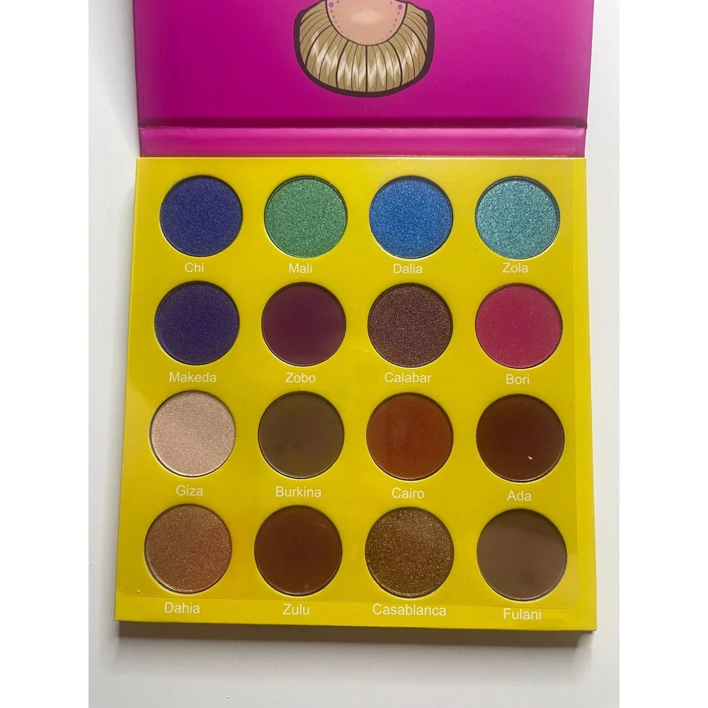 Juvia's Place The Masquerade Mini Eyeshadow Palette 16 Shades Vibrant Shimmers